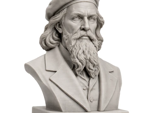 Jan Matejko Bust 3D Модель