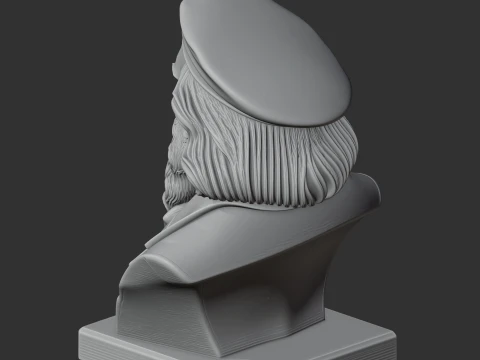 Jan Matejko Bust 3D Model