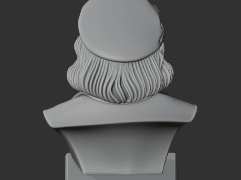 Jan Matejko Bust 3D Model