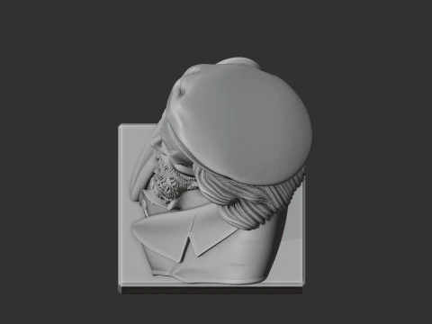 Jan Matejko Bust 3D Model