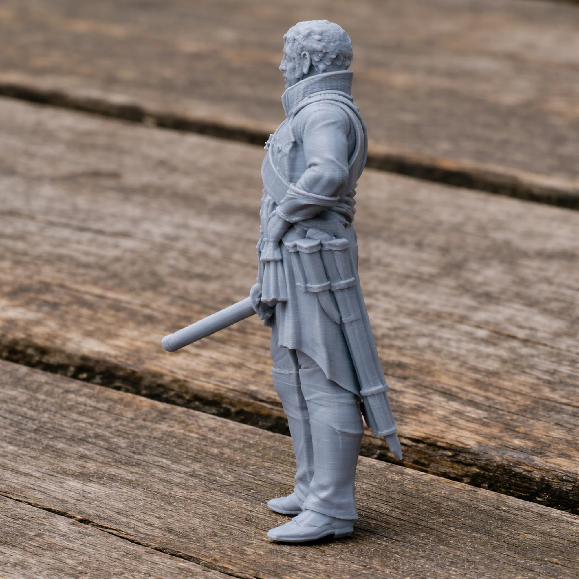 Jean Bernadotte Napoleonic Soldier 3D Model .c4d .max .obj .3ds .fbx .stl .blend 