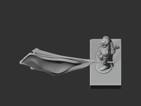 Jean Montbrun Napoleonic Soldier 3D Model