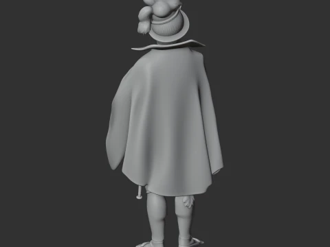 Joachim Murat Napoleonic Soldier 3D Model