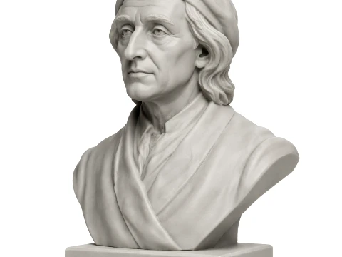 Buste de John Locke Modèle 3D