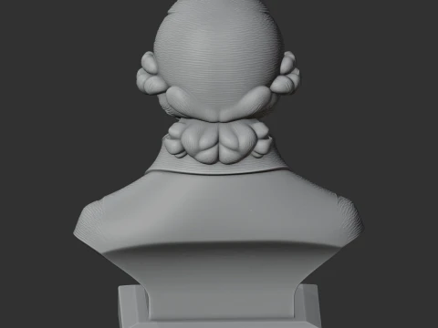 Joseph Haydn Bust 3D Model
