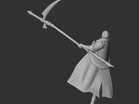 Kato Kiyomasa Samurai 3D Model