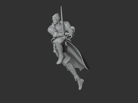 Kato Kiyomasa Samurai 3D Model