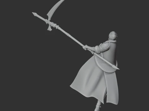 Kato Kiyomasa Samurai 3D Model