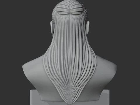 Lao Tzu Bust 3D Model