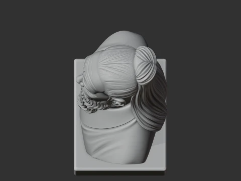 Lao Tzu Bust 3D Model