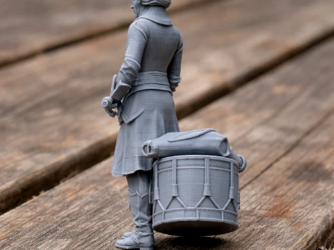 Lazare Hoche Napoleonic Soldier 3D Model
