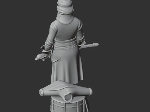 Lazare Hoche Napoleonic Soldier 3D Model