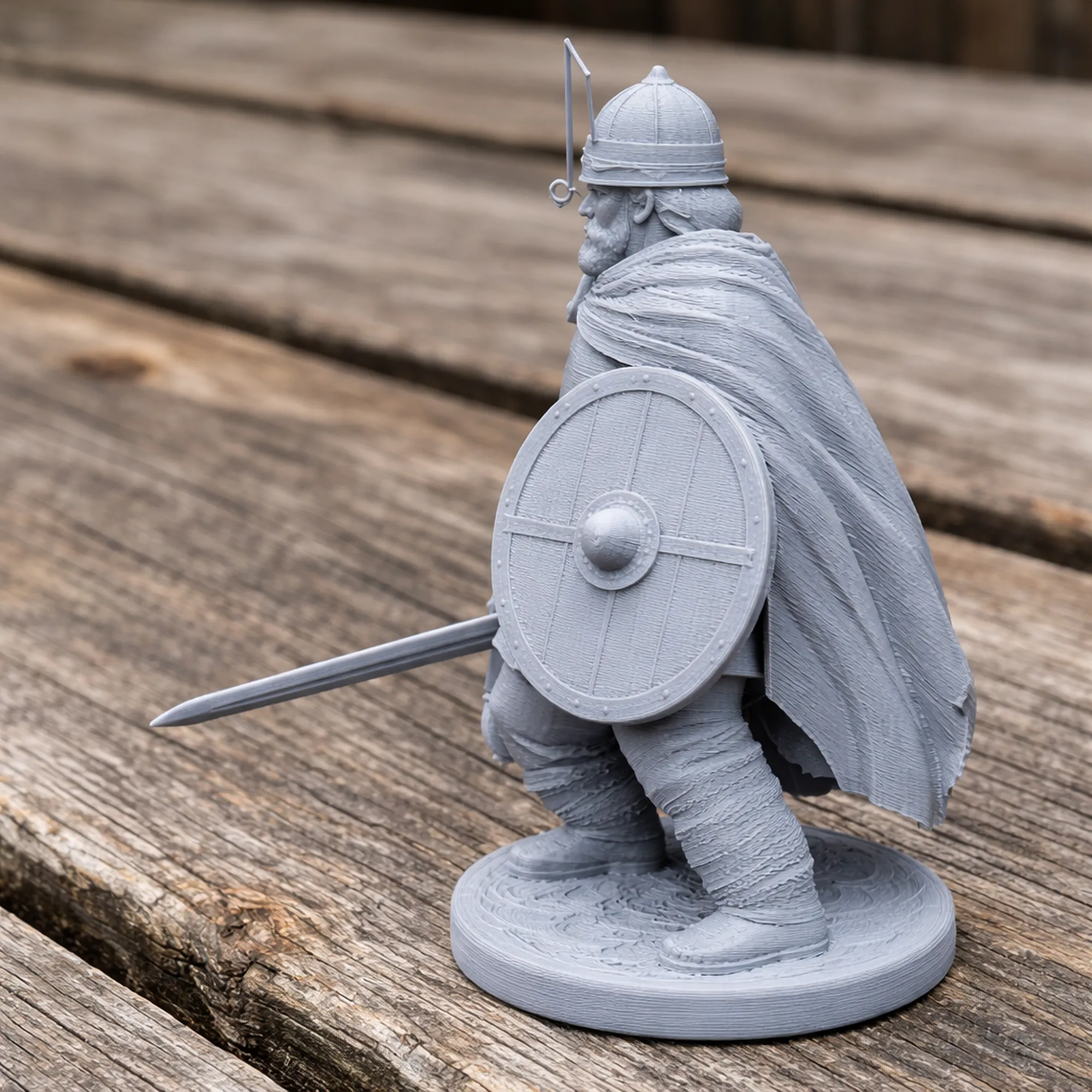 Leif Erikson Viking Classic 3D Model .c4d .max .obj .3ds .fbx .stl .blend