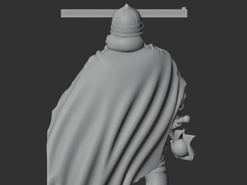 Leif Erikson Viking Classic 3D Model
