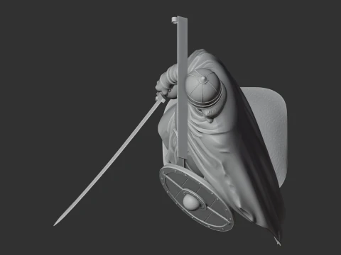 Leif Erikson Viking Classic 3D Model