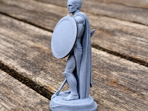 Leonidas I Spartan Warrior 3D Model