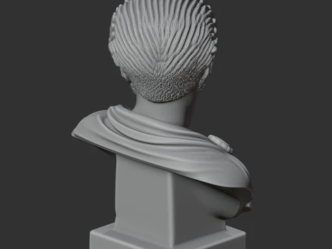Lucius Verus Bust 3D Model