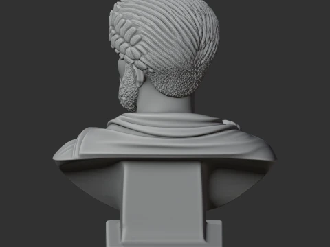 Lucius Verus Bust 3D Model
