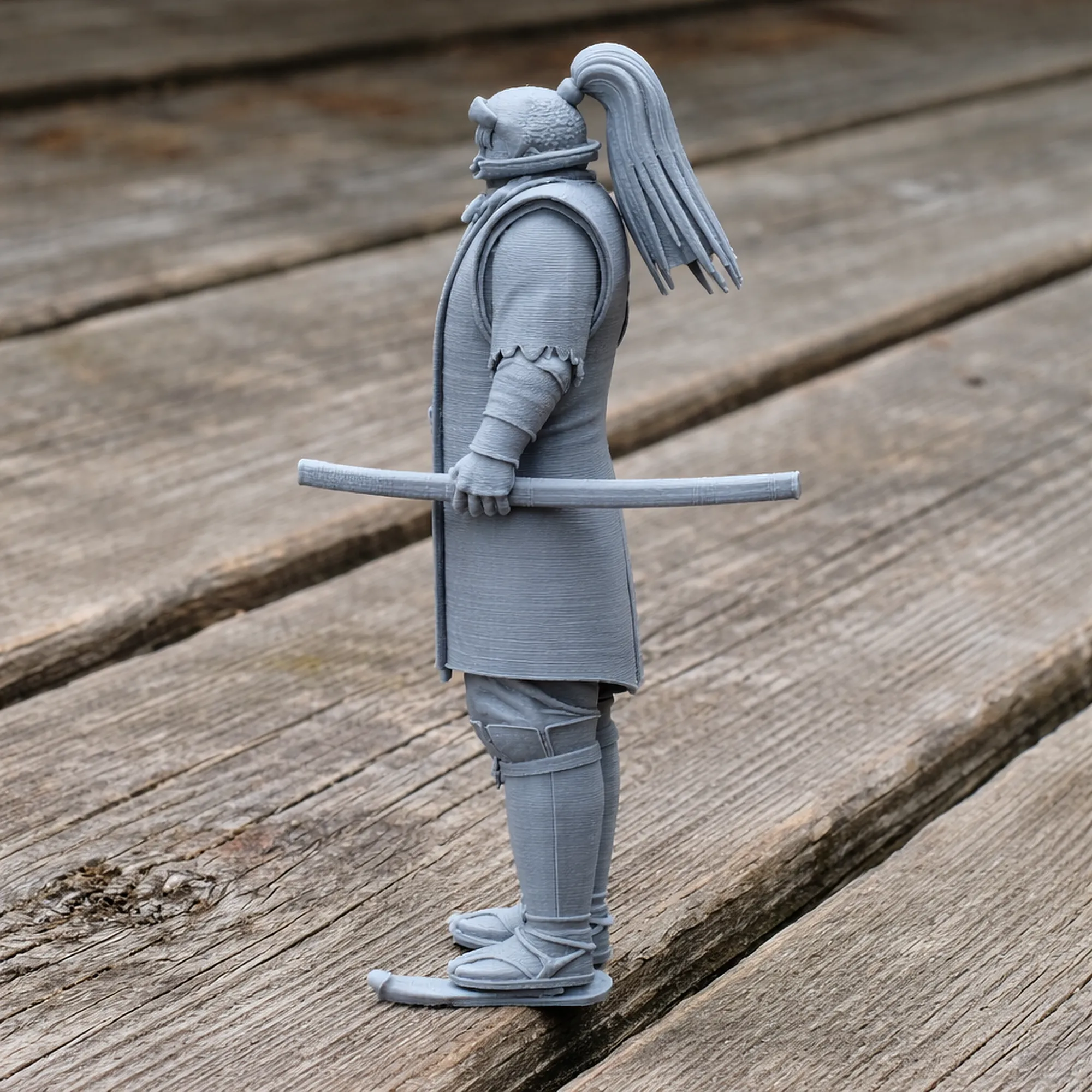 Maeda Keiji Samurai Classic 3D Model .c4d .max .obj .3ds .fbx .stl .blend 