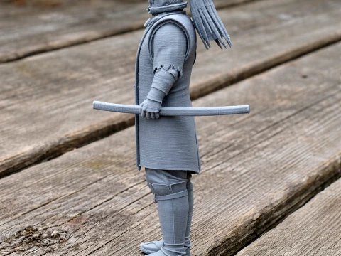 Maeda Keiji Samurai Classic Modelo 3D