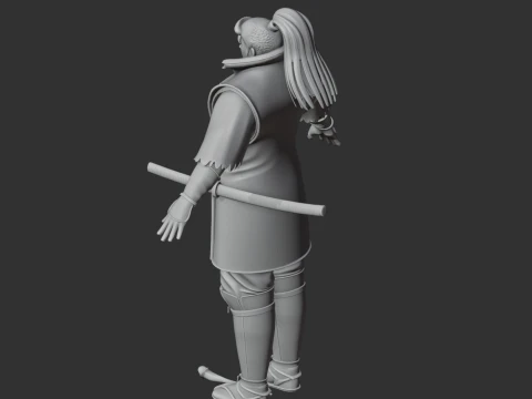 Maeda Keiji Samurai Classic 3D Model