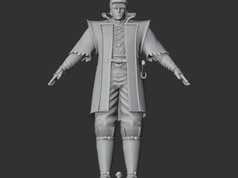 Maeda Keiji Samurai Classic 3D Model