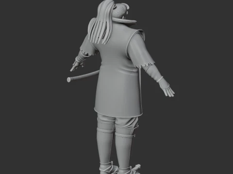 Maeda Keiji Samurai Classic 3D Model