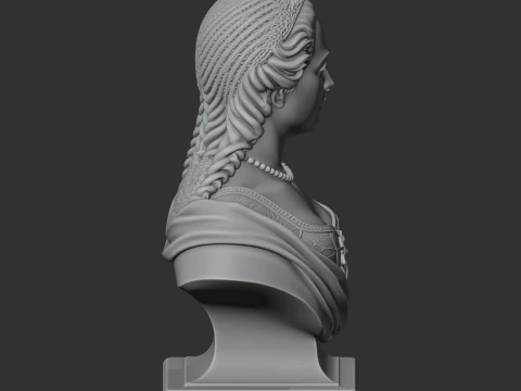 Maria Theresa Bust 3D Model