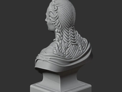 Maria Theresa Bust 3D Model