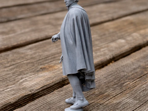 Marshal Berthier Napoleonic Soldier 3D Model