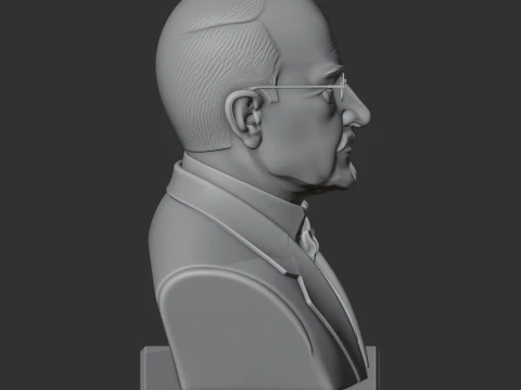 Max Planck Bust 3D Model