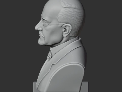 Max Planck Bust 3D Model