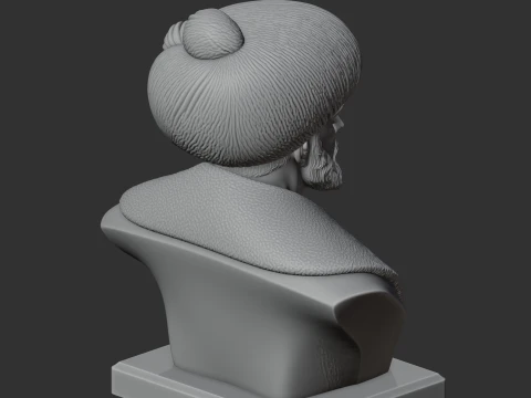 Mehmed the Conqueror Bust 3D Model