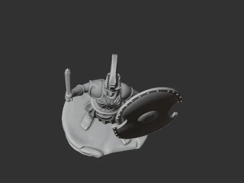 Menelaus Spartan Warrior 3D Model