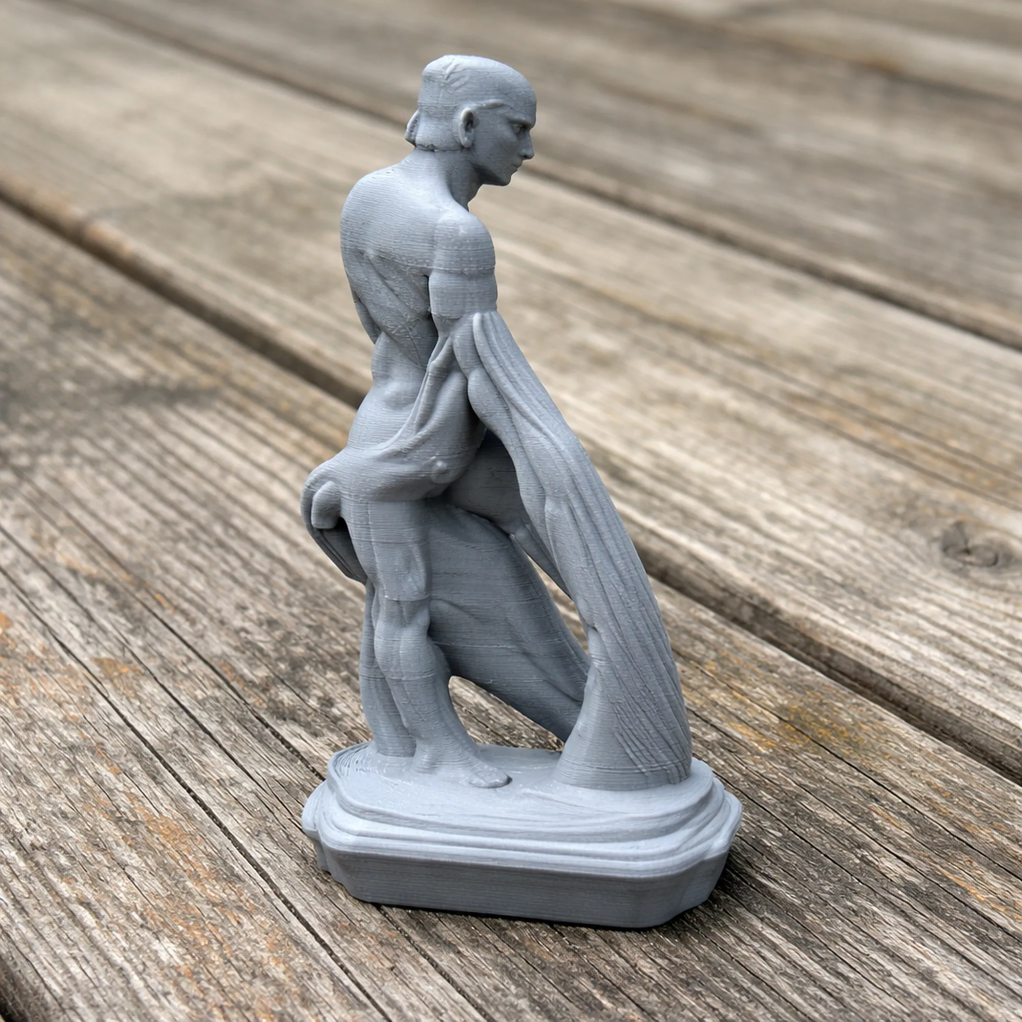 Milo of Croton Ancient Warrior 3D Model .c4d .max .obj .3ds .fbx .stl .blend 