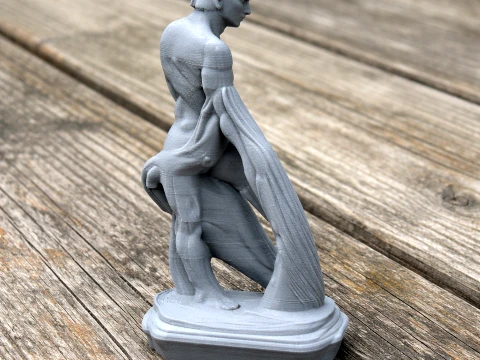Milo of Croton Ancient Warrior 3D Model
