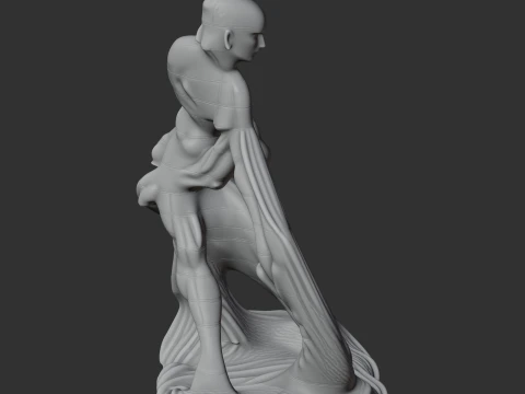 Milo of Croton Ancient Warrior 3D Model