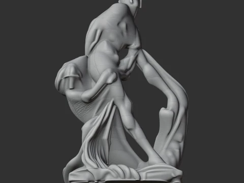 Milo of Croton Ancient Warrior 3D Model