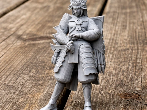 Minamoto no Yoshitsune Samurai Classic 3D Model