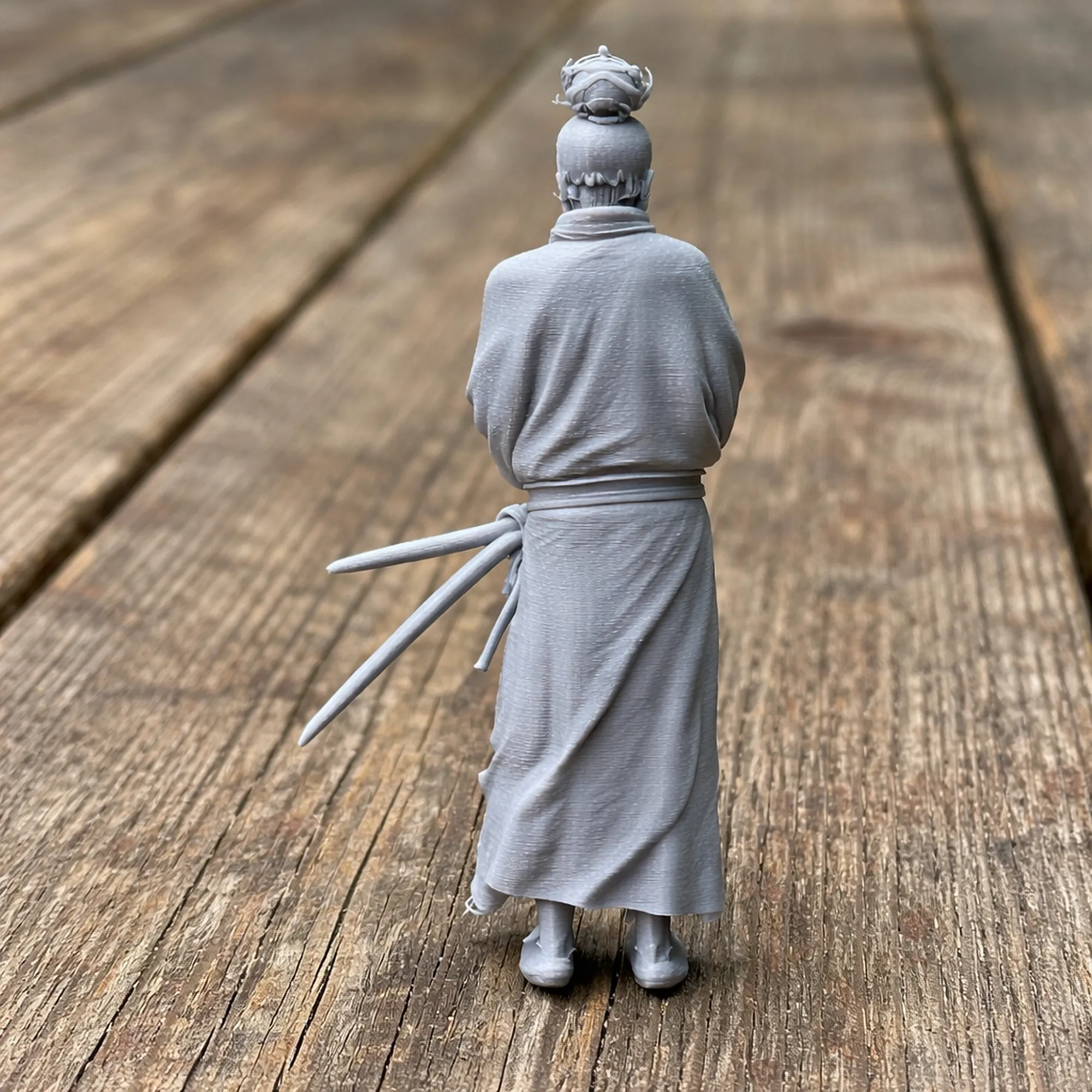 Miyamoto Musashi Samurai 3D Model .c4d .max .obj .3ds .fbx .stl .blend