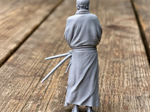 Miyamoto Musashi Samurai 3D Model