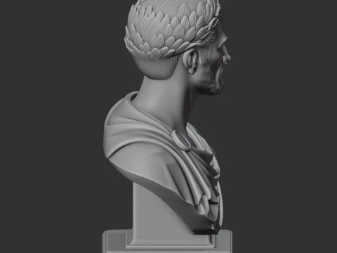 Nerva Bust 3D Model