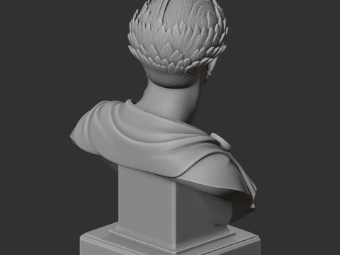 Nerva Bust 3D Model