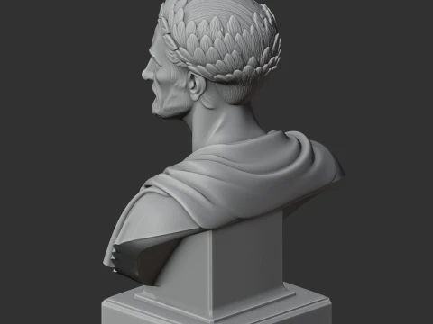 Nerva Bust 3D Model