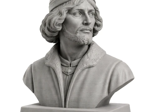 Nicolaus Copernicus Bust 3D 모델