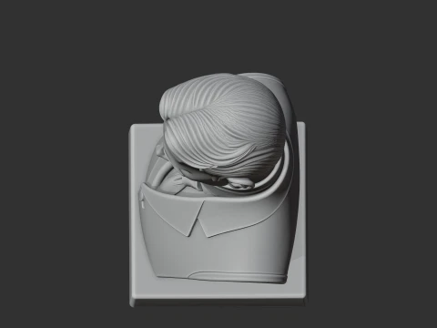 Nikola Tesla Bust 3D Model