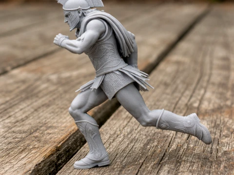 Odysseus Ancient Warrior 3D Model