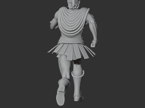 Odysseus Ancient Warrior 3D Model