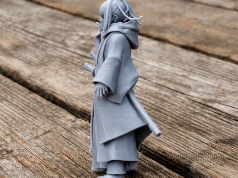 Okita Soji Samurai Classic Modèle 3D