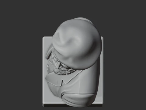 Paul Cezanne Bust 3D Model